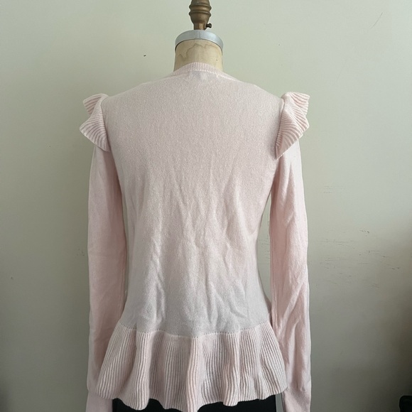 Pink Ruffle Sweater - Picture 2 of 3